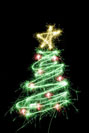 sparkler christmas tree by christmashat