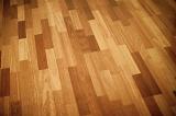 modern polised wood floor