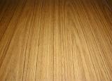 faux wood surface on a sheet of laminate particleboard wood