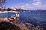 a view of camp cove, sydney harbour on a sunny day