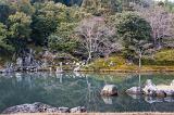 Calming waters of a Zen Temple garden at TenryÅ« Shiseizen-ji - The SÅgen Pond created by MusÅ Soseki