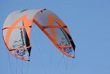 a kitesurfing kite