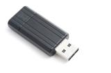 Close up of a usb flash drive memory device, handy for keeping current files with you as you travel